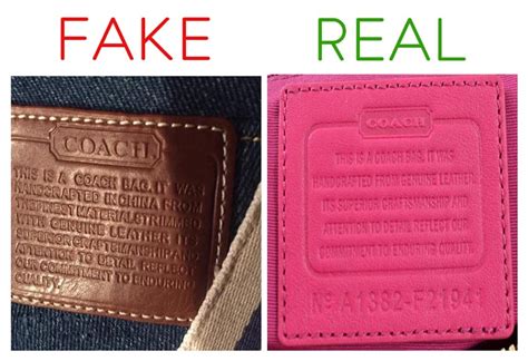 serial number coach bag fake vs real|is my coach purse authentic.